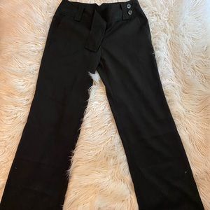 Black wide leg Dress Pants